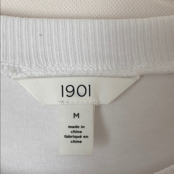 1901 Independent white graphic sweatshirt small NWT - Picture 3 of 6